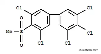 4- 메틸 설 포닐 -3,3 ', 4', 5,5'- 펜타클로 로비 페닐