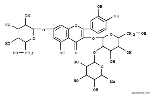 케르세틴 3-O-알파-람노피라노실(1-2)-베타-갈락토피라노사이드-7-O-베타-글루코피라노사이드
