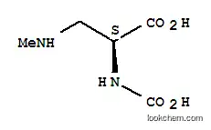 L-알라닌, N-카르복시-3-(메틸아미노)-(9CI)