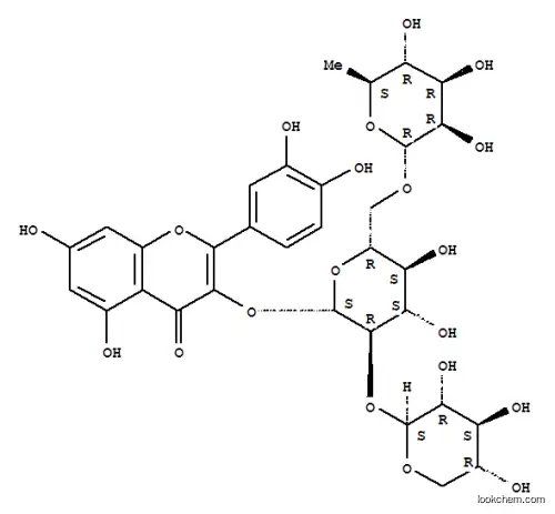 케르세틴 3-O-베타-(2(G)-O-베타-자일로피라노실-6(G)-O-알파-람노피라노실)글루코피라노시드