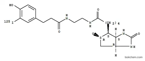 비오티닐아미도에틸-3-(4-히드록시-3-요오도페닐)프로피온아미드 베타-설폭사이드