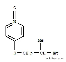 피리딘, 4-[(2-메틸부틸)티오]-, 1-옥사이드(9CI)