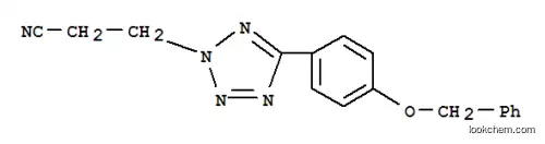 2H-테트라졸-2-프로판니트릴, 5-(4-(페닐메톡시)페닐)-