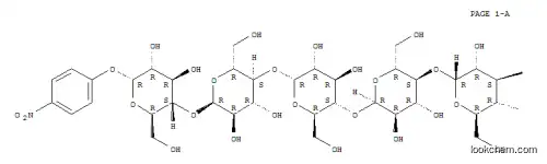 4- 니트로 페닐 -3 (5) -ON- 아세틸 글루코 사미 닐-말토 펜타 오 사이드