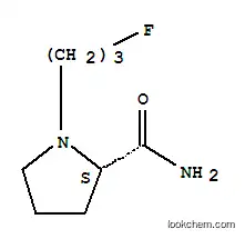 2-피롤리딘카르복사미드, 1-(3-플루오로프로필)-,(S)-(9CI)