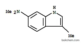 1H-인돌-6-아민,N,N,3-트리메틸-(9CI)