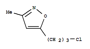 Isoxazole,5-(3-chloropropyl)-3-methyl-(9CI)