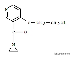 3- (1- 아지 리디 닐 카르 보닐) -4- (2- 클로로 에틸 티오) 피리딘
