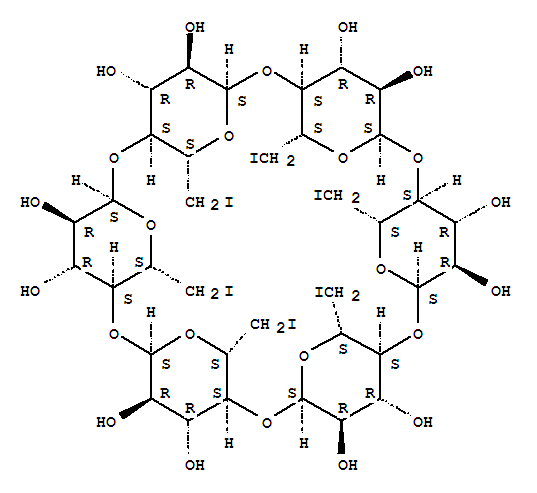 Hexakis-(6-iodo-6-deoxy)-α-cyclodextrin