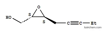 옥시란메탄올, 3-(2-펜티닐)-, 트랜스-(9CI)