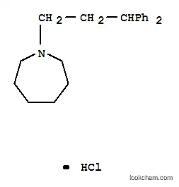 1- (3,3- 디 페닐 프로필) 헥사 하이드로 -1H- 아 제피 늄 클로라이드