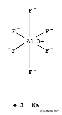 Molecular Structure of 13775-53-6 (Trisodium hexafluoroaluminate)