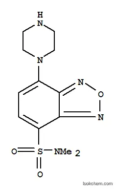 4-(N,N-ジメチルアミノスルホニル)-7-ピペラジノ-2,1,3-ベンズオキサジアゾール