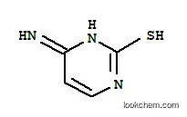 2- 피리 미딘 티올, 1,6- 디 하이드로 -6- 이미 노-(9CI)