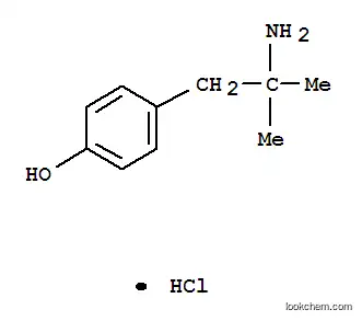 페네틸아민, 알파,알파-메틸-p-히드록시-, 염산염