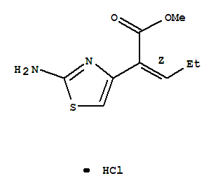 (Z)-Methyl2-(2-aminothiazol-4-yl)pent-2-enoatehydrochloride