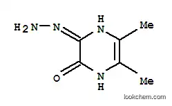 2,3-피라진디온, 1,4-디히드로-5,6-디메틸-, 모노히드라존(9CI)