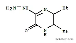 2,3- 피라진 디온, 5,6- 디 에틸 -1,4- 디 히드로-, 모노 히드라 존 (9CI)