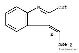 메탄아민, 1-(2-에톡시-3H-인돌-3-일리덴)-N,N-디메틸-, (E)-(9CI)