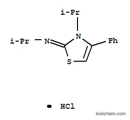 티아졸륨,3-이소프로필-2-(이소프로필아미노)-4-페닐,염화물