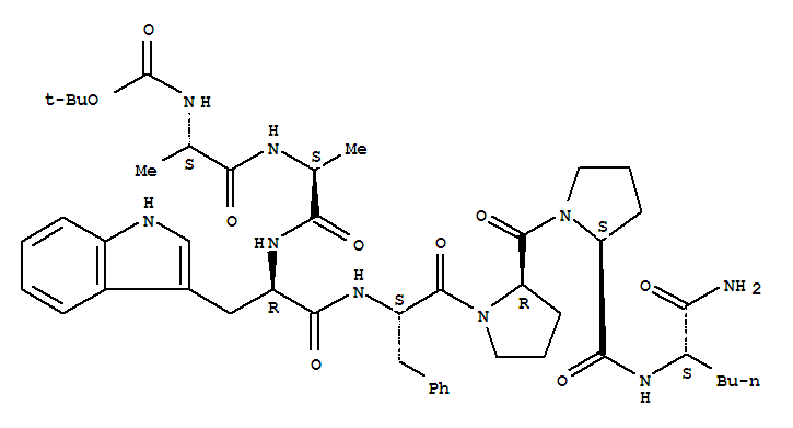 BOC-ALA-ALA-D-TRP-PHE-D-PRO-PRO-NLE-NH2