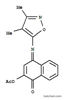 2-아세틸-N-(3,4-디메틸-5-이속사졸릴)-1,4-나프토퀴논 이민