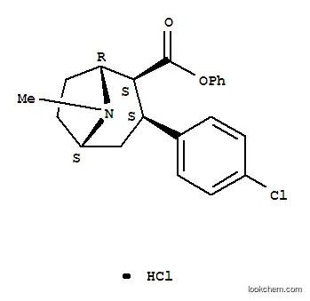 (1R,5S)-3β-(4-クロロフェニル)-8-メチル-8-アザビシクロ[3.2.1]オクタン-2β-カルボン酸フェニル?塩酸塩