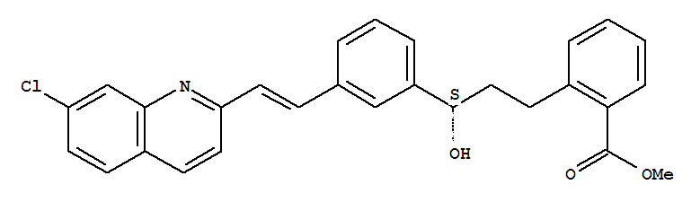 (S)-Methyl2-(3-(3-(2-(7-chloroquinolin-2-yl)vinyl)phenyl)-3-hydroxypropyl)benzoate