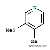 피리딘, 4-메틸-3-(메틸티오)-(9CI)