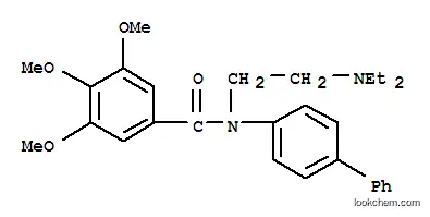N-(1,1'-비페닐)-4-일-N-(2-(디에틸아미노)에틸)-3,4,5-트리메톡시벤즈아미드