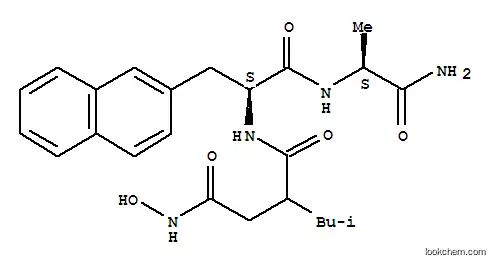 N-(R)-[2-(히드록시아미노카르보닐)메틸]-4-메틸펜타노일-L-나프틸알라닐-L-알라닌 아미드