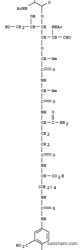 플루오레세인티오카바모일-Lys-GlcNAc-1-4-MurNAc-Ala-이소글루타민