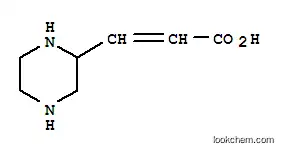 2-프로펜산, 3-(2-피페라지닐)-