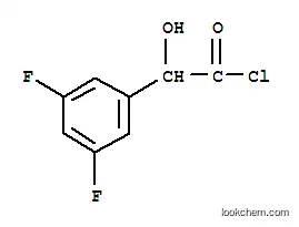 벤젠아세틸 클로라이드, 3,5-디플루오로-알파-히드록시-(9CI)