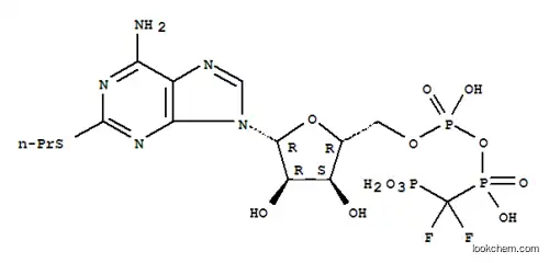 2-(프로필티오)아데노신-5'-O-(β,γ-디플루오로메틸렌)트리포스페이트테트라나트륨염