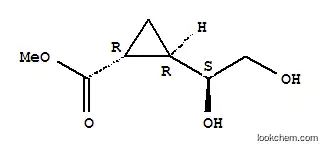 시클로프로판카르복실산, 2-(1,2-디히드록시에틸)-, 메틸 에스테르, [1alpha,2beta(S*)]-