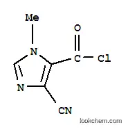 1H-이미다졸-5-카르보닐 클로라이드, 4-시아노-1-메틸-(9CI)