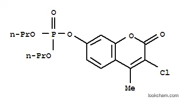 りん酸3-クロロ-4-メチル-2-オキソ-2H-1-ベンゾピラン-7-イルジプロピル