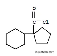 시클로펜탄카르보닐 클로라이드, 1-시클로헥실-(9CI)