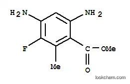 벤조산, 4,6-디아미노-3-플루오로-2-메틸-, 메틸 에스테르(9CI)
