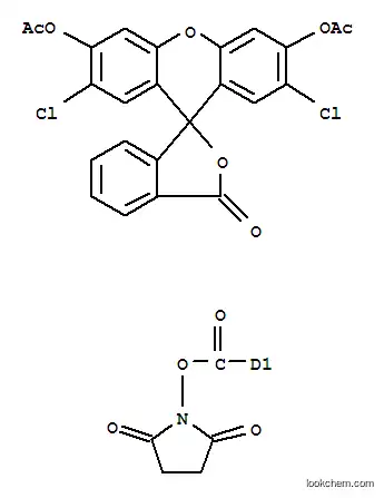 5 (6) -CARBOXY-2 ', 7'-DICHLOROFLUORESCEIN DIACETATE N-SUCCINIMIDYL 에스테르