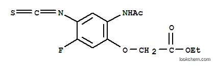 에틸(2-아세틸아미노-5-플루오로-4-이소티오시아나토페녹시)아세테이트