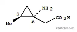 시클로프로판아세트산, 1-아미노-2-메틸-, 트랜스-(+)-(9CI)