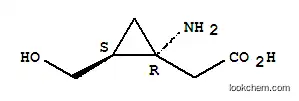 시클로프로판아세트산, 1-아미노-2-(히드록시메틸)-, 트랜스-(-)-(9CI)