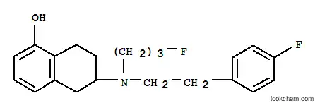 2-(Nn-3-플루오로프로필-N-(4-플루오로페닐)에틸아미노)-5-히드록시테트랄린