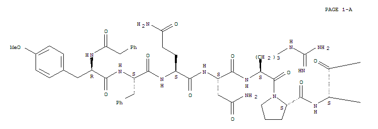 (Phenylac1,D-Tyr(Me)2,Arg6·8,Lys-NH29)-Vasopressin