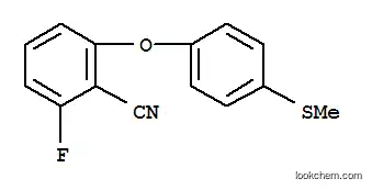 2-플루오로-6-[4-(메틸티오)페녹시]벤조니트릴