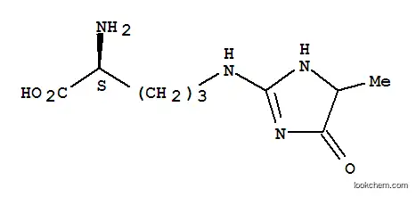 N(델타)-(5-메틸-4-옥소-2-이미다졸린-2-일)오르니틴