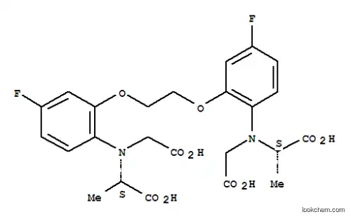 1,2-비스(2-(1-히드록시카르보닐)에틸-(히드록시카르보닐메틸)아미노-5-플루오로페녹시)에탄