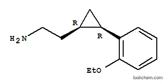시클로프로판에탄아민, 2-(2-에톡시페닐)-, 시스-(9CI)